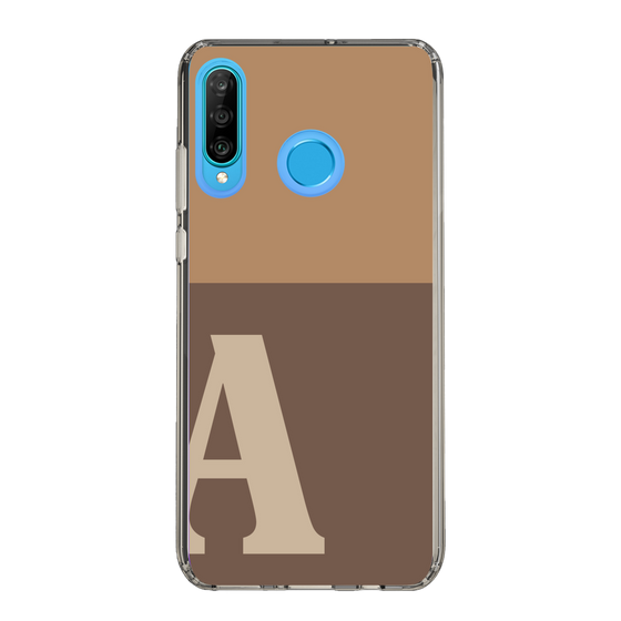 Slim Protection Case［ Original - initial two tone - A brown ］