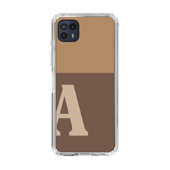 Slim Protection Case［ Original - initial two tone - A brown ］