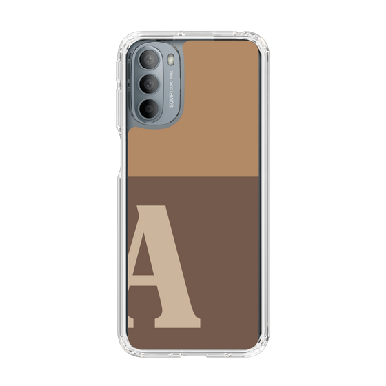 Slim Protection Case［ Original - initial two tone - A brown ］