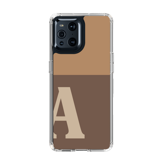 Slim Protection Case［ Original - initial two tone - A brown ］