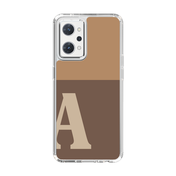 Slim Protection Case［ Original - initial two tone - A brown ］