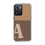 Slim Protection Case［ オリジナル - initial two tone - A brown ］