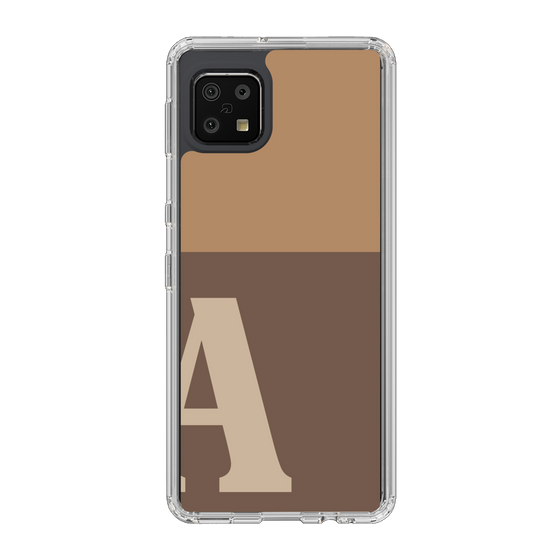 Slim Protection Case［ Original - initial two tone - A brown ］