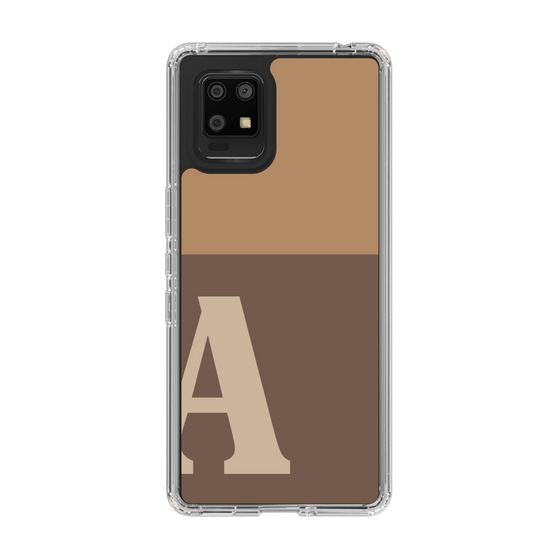 Slim Protection Case［ Original - initial two tone - A brown ］