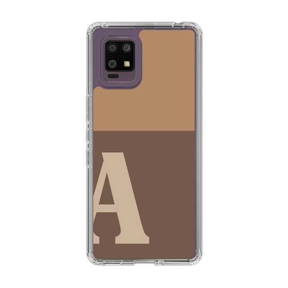 Slim Protection Case［ Original - initial two tone - A brown ］