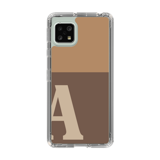 Slim Protection Case［ Original - initial two tone - A brown ］