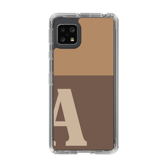 Slim Protection Case［ Original - initial two tone - A brown ］