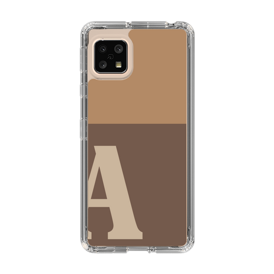 Slim Protection Case［ Original - initial two tone - A brown ］