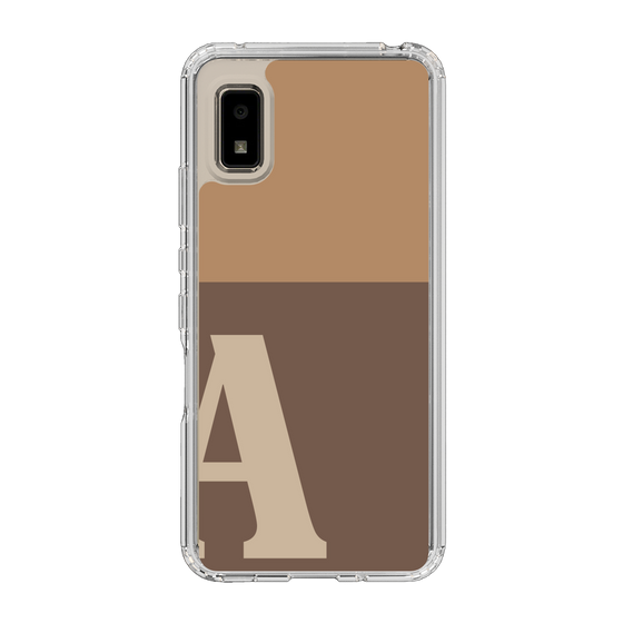 Slim Protection Case［ Original - initial two tone - A brown ］