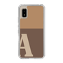 Slim Protection Case［ Original - initial two tone - A brown ］