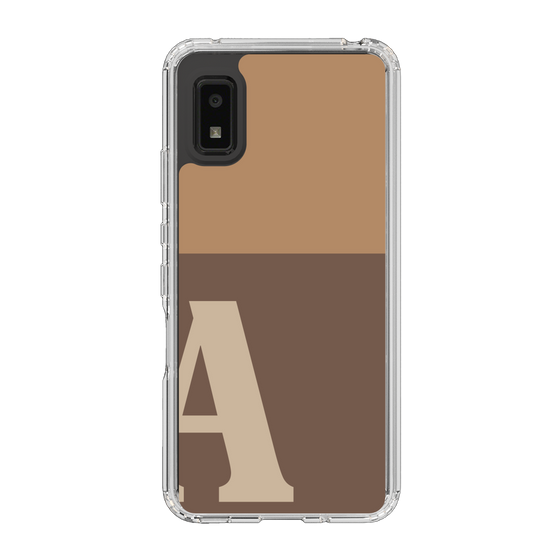 Slim Protection Case［ Original - initial two tone - A brown ］