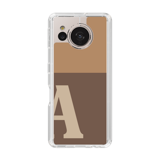 Slim Protection Case［ Original - initial two tone - A brown ］