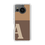 Slim Protection Case［ Original - initial two tone - A brown ］