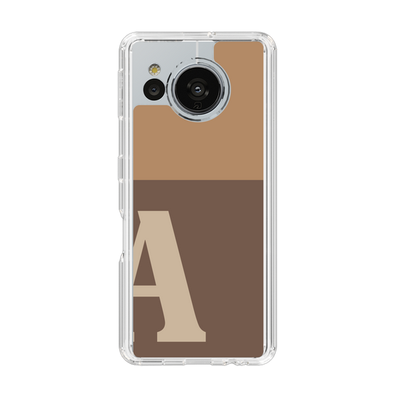 Slim Protection Case［ Original - initial two tone - A brown ］