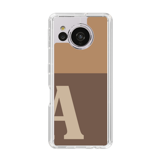 Slim Protection Case［ Original - initial two tone - A brown ］