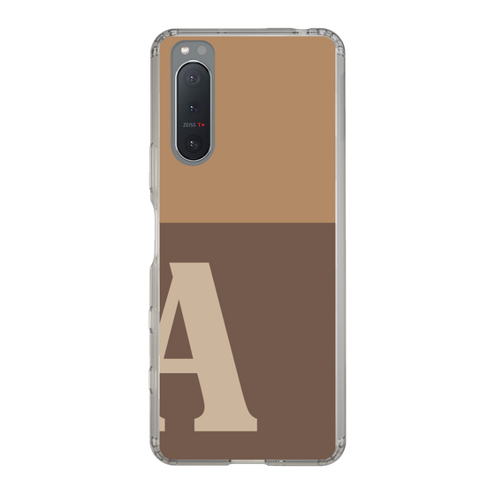 Slim Protection Case［ Original - initial two tone - A brown ］