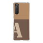 Slim Protection Case［ Original - initial two tone - A brown ］