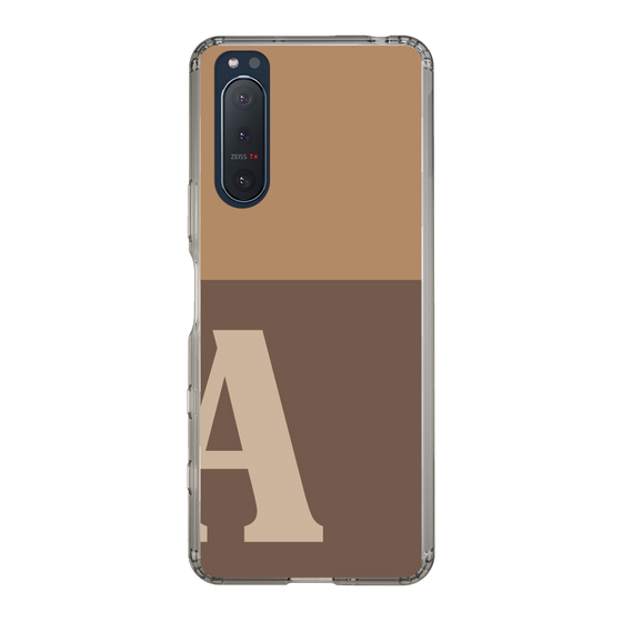 Slim Protection Case［ Original - initial two tone - A brown ］