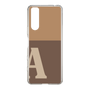 Slim Protection Case［ Original - initial two tone - A brown ］