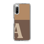 Slim Protection Case［ Original - initial two tone - A brown ］