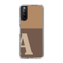 Slim Protection Case［ Original - initial two tone - A brown ］