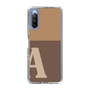 Slim Protection Case［ Original - initial two tone - A brown ］