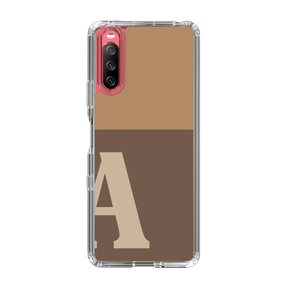 Slim Protection Case［ Original - initial two tone - A brown ］