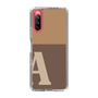 Slim Protection Case［ Original - initial two tone - A brown ］