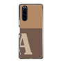 Slim Protection Case［ Original - initial two tone - A brown ］