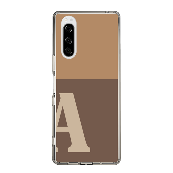Slim Protection Case［ Original - initial two tone - A brown ］