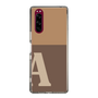 Slim Protection Case［ Original - initial two tone - A brown ］