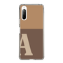 Slim Protection Case［ Original - initial two tone - A brown ］