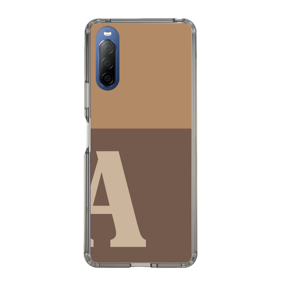 Slim Protection Case［ Original - initial two tone - A brown ］