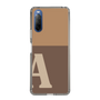Slim Protection Case［ Original - initial two tone - A brown ］