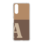 Slim Protection Case［ Original - initial two tone - A brown ］