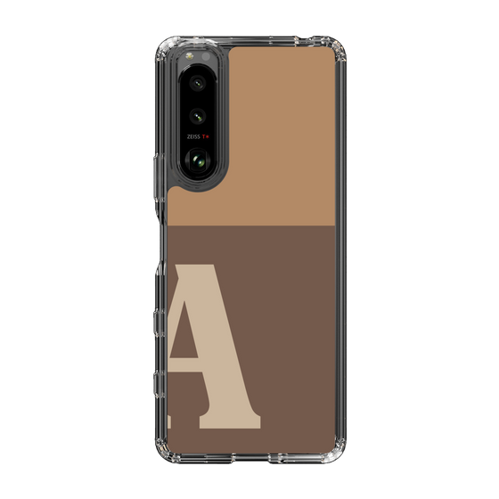 Slim Protection Case［ Original - initial two tone - A brown ］