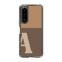Slim Protection Case［ Original - initial two tone - A brown ］
