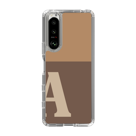 Slim Protection Case［ Original - initial two tone - A brown ］
