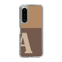 Slim Protection Case［ Original - initial two tone - A brown ］