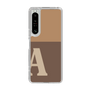 Slim Protection Case［ Original - initial two tone - A brown ］