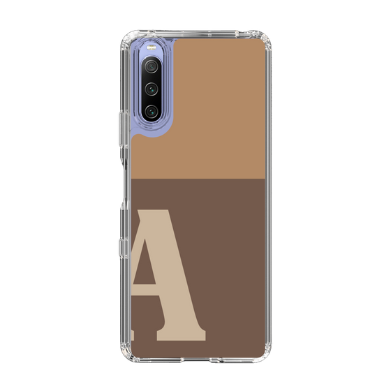 Slim Protection Case［ Original - initial two tone - A brown ］