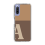 Slim Protection Case［ Original - initial two tone - A brown ］