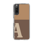 Slim Protection Case［ Original - initial two tone - A brown ］