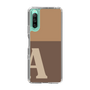 Slim Protection Case［ Original - initial two tone - A brown ］