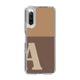 Slim Protection Case［ Original - initial two tone - A brown ］