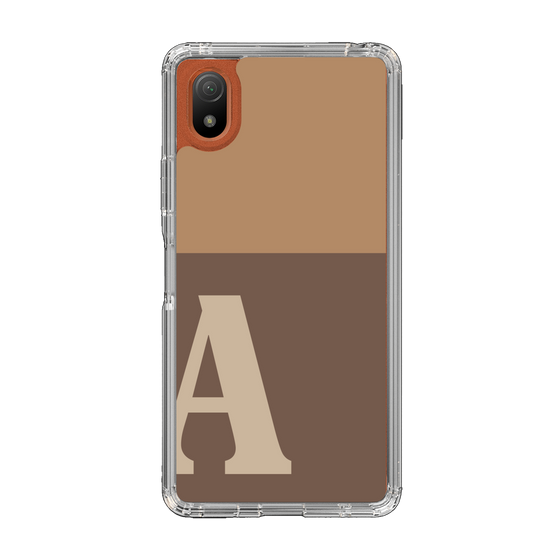 Slim Protection Case［ Original - initial two tone - A brown ］