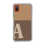 Slim Protection Case［ Original - initial two tone - A brown ］