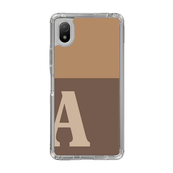 Slim Protection Case［ Original - initial two tone - A brown ］