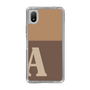Slim Protection Case［ Original - initial two tone - A brown ］