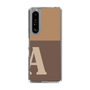 Slim Protection Case［ Original - initial two tone - A brown ］